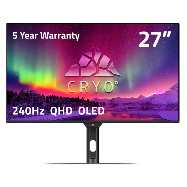 Chillblast Cryo Vision 27 inch OLED 240Hz Gaming Monitor